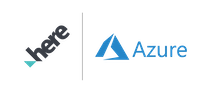 HERE & Azure logos